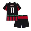 Tenue AC Milan Christian Pulisic 11 Enfant Domicile 2025-2026 Maillot de Foot